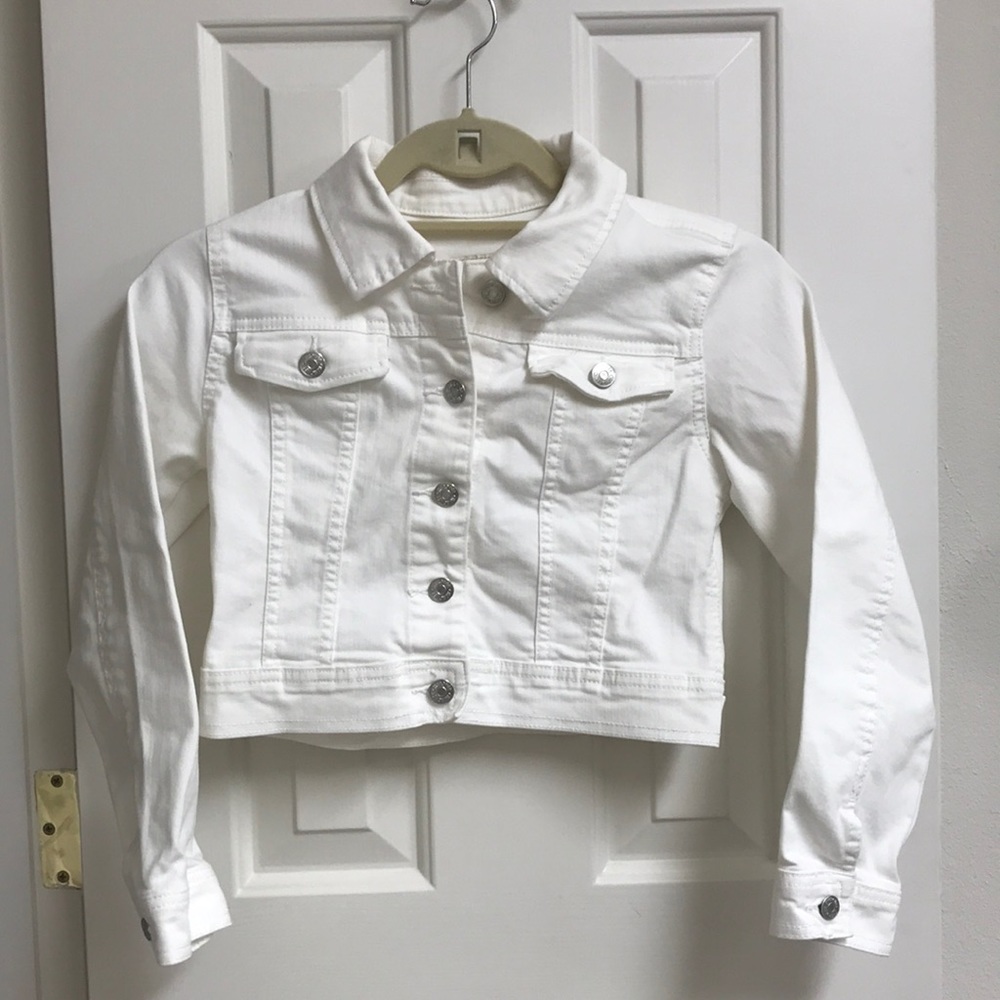 White Jean jacket